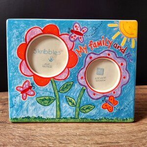 Vibrant and Colourful "My family and Me" Photo Frame